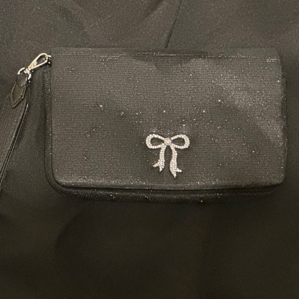 Victorias Secret Sparkle Bow Phone Wristlet